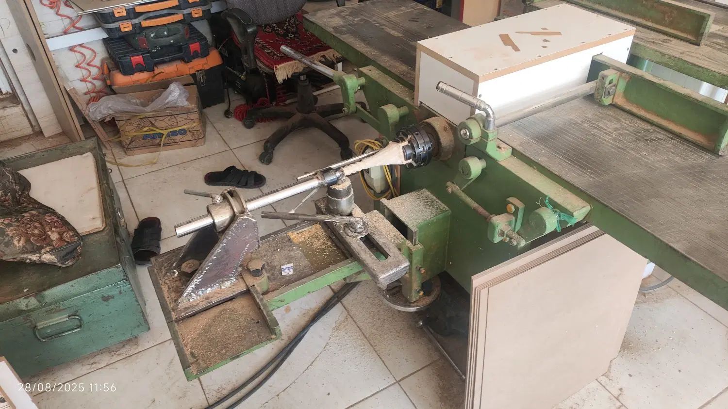 اره چهار کاره +3 تبریز خراطی با دینام الکو فابریک|ماشین‌آلات صنعتی|کرمانشاه, |دیوار