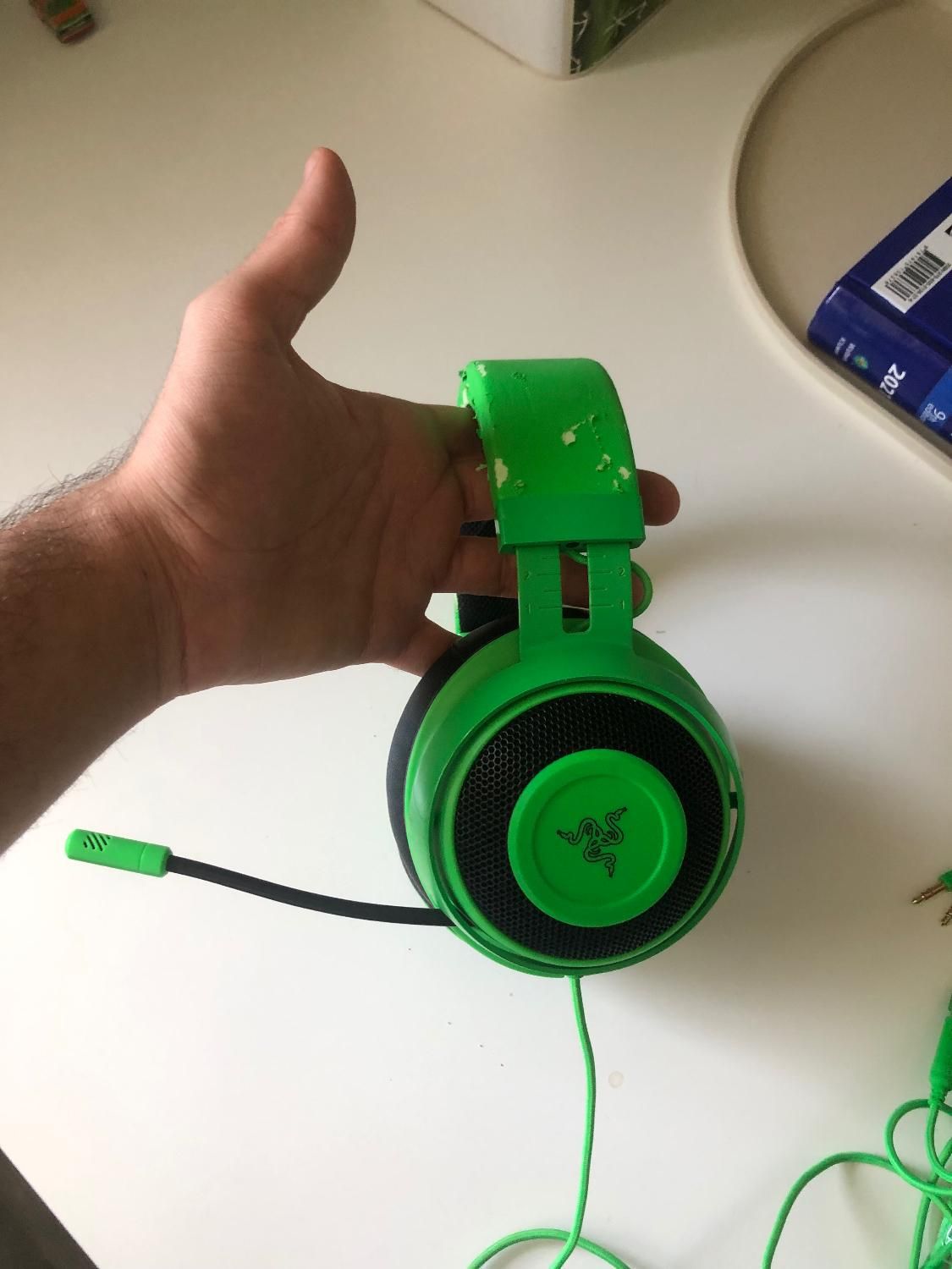 هدست گیمینگ ریزر هدفون Razer kraken|قطعات و لوازم جانبی رایانه|تهران, سعادت‌آباد|دیوار