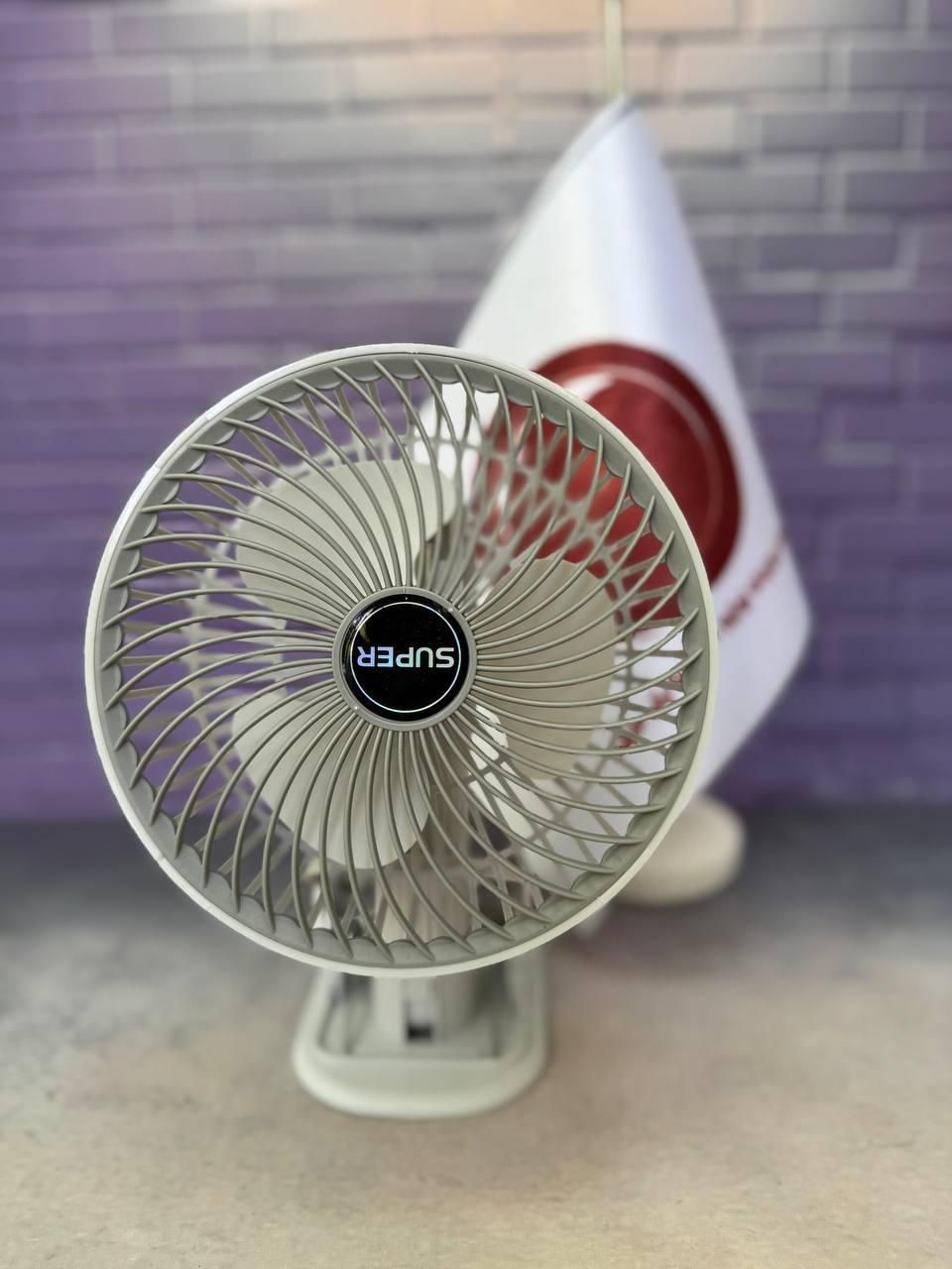 پنکه گیره دار شارژی سوپر( تک+ عمده)|پنکه و تصفیه‌کنندهٔ هوا|تهران, باغ فیض|دیوار