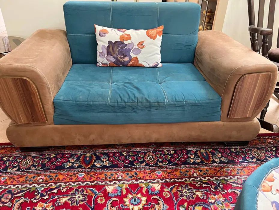 سرویس مبل مبلمان راحتی ۷ نفره پارچه ترک برند دیار|مبلمان خانگی و میز عسلی|تهران, شیخ هادی|دیوار