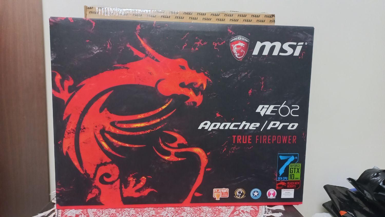 لپتاپ MSI GE62 7RD-BB گیمینگ|رایانه همراه|تهران, جمهوری|دیوار