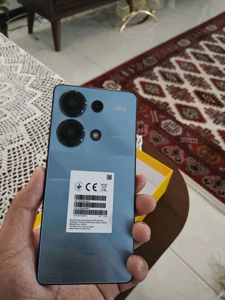 گوشی poco m6pro با همه لوازم|موبایل|مشهد, مصلی (کارمندان اول)|دیوار
