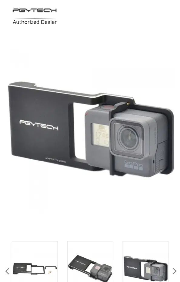 مانت گوپرو action camera adapter pgytech|دوربین عکاسی و فیلم‌برداری|تهران, سید خندان (جلفا)|دیوار