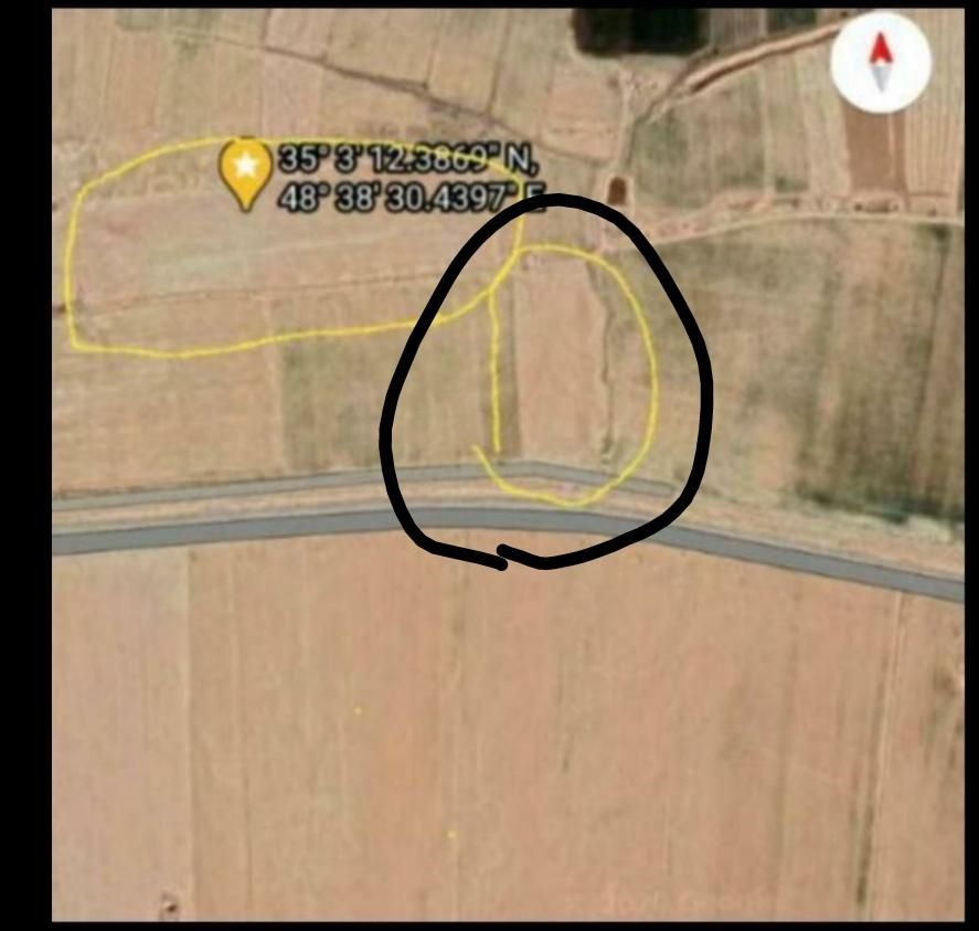 زمین کشاورزی دیم جنب شهرک گلخانه کوریجان|فروش دفتر صنعتی، کشاورزی، تجاری|همدان, |دیوار