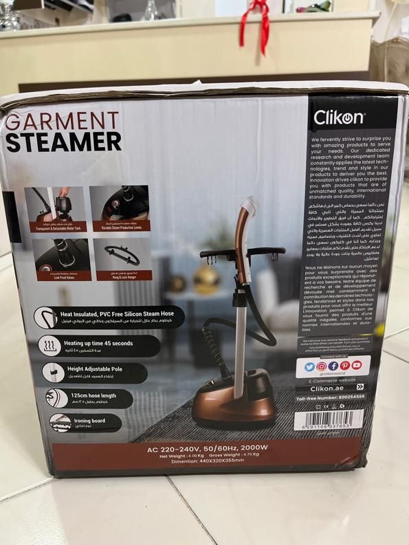 اتو بخار ایستاده کلیکون ۲۰۰۰ وات|اتو و لوازم اتو|تهران, توحید|دیوار