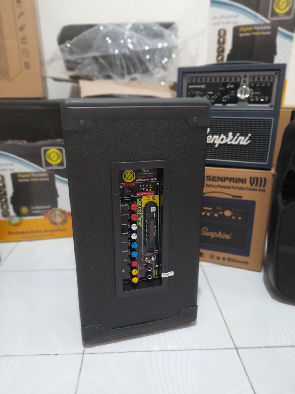 اکو همراه شارژی ۱۶ اینچ ۸×۲ زیکوzico باند اکتیو|سیستم صوتی خانگی|تهران, سازمان برنامه شمالی|دیوار