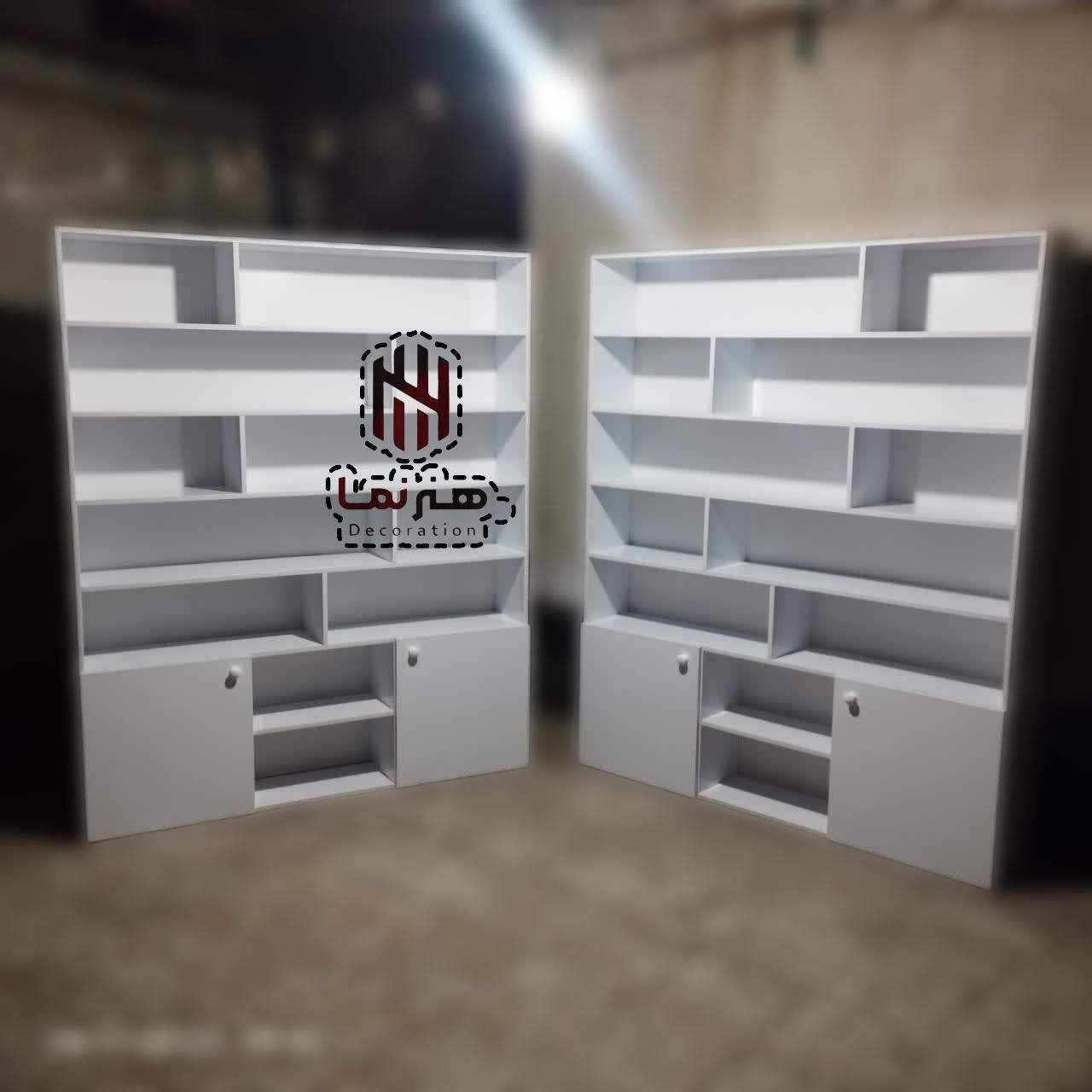 طراحی و تولید انواع کتابخانه سفارشی|کتابخانه، شلف، قفسههای دیواری|رشت, آب و برق|دیوار