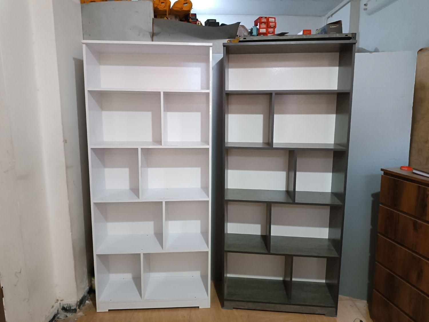 کتابخانه قفسه دکور (تولیدی)|کتابخانه، شلف، قفسه‌های دیواری|شیراز, قالیشویی|دیوار