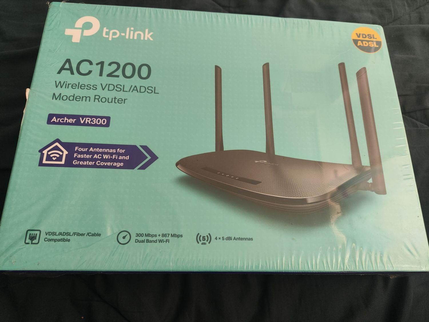 archer vr300 ac1200 مودم|مودم و تجهیزات شبکه|تهران, باغ فیض|دیوار