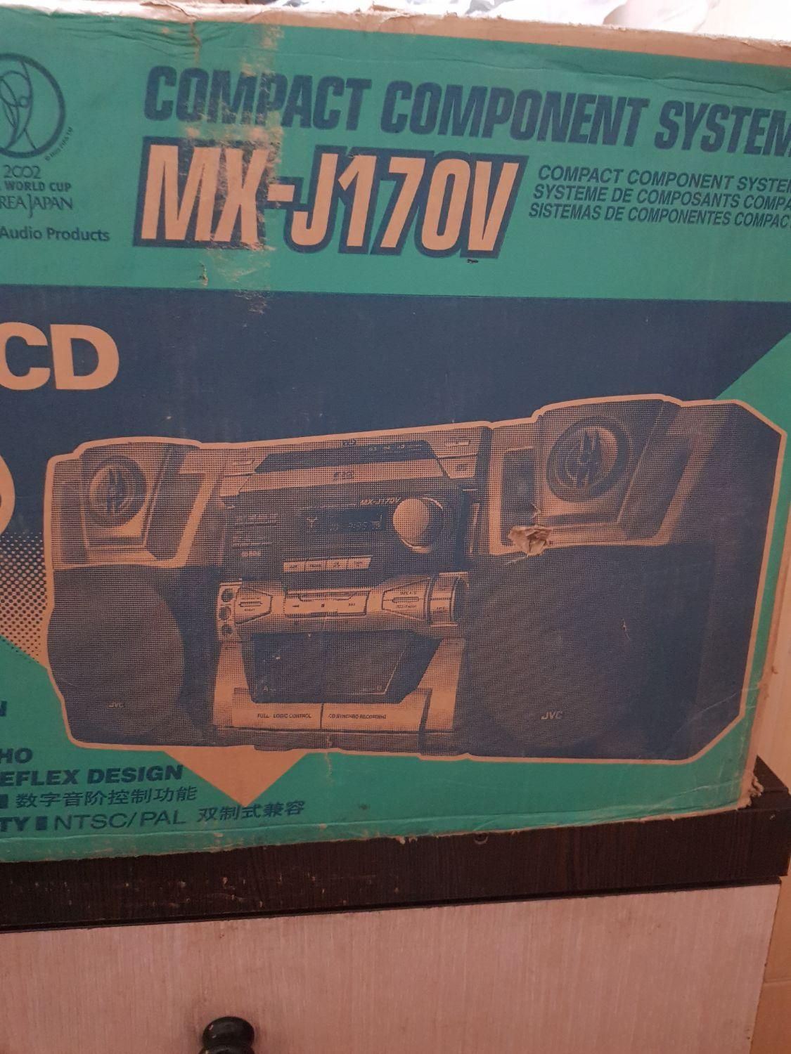 رادیو ضبط jvc|سیستم صوتی خانگی|شیراز, گویم|دیوار