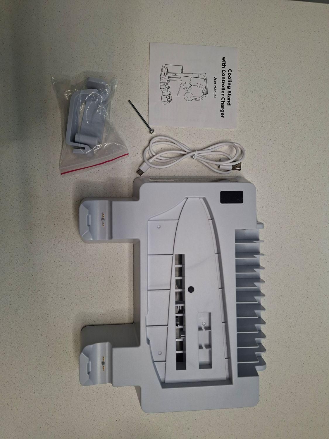 پایه خنک کننده و شارژر ps5 slim برند yoges|کنسول، بازی ویدئویی و آنلاین|ری, شهرری|دیوار