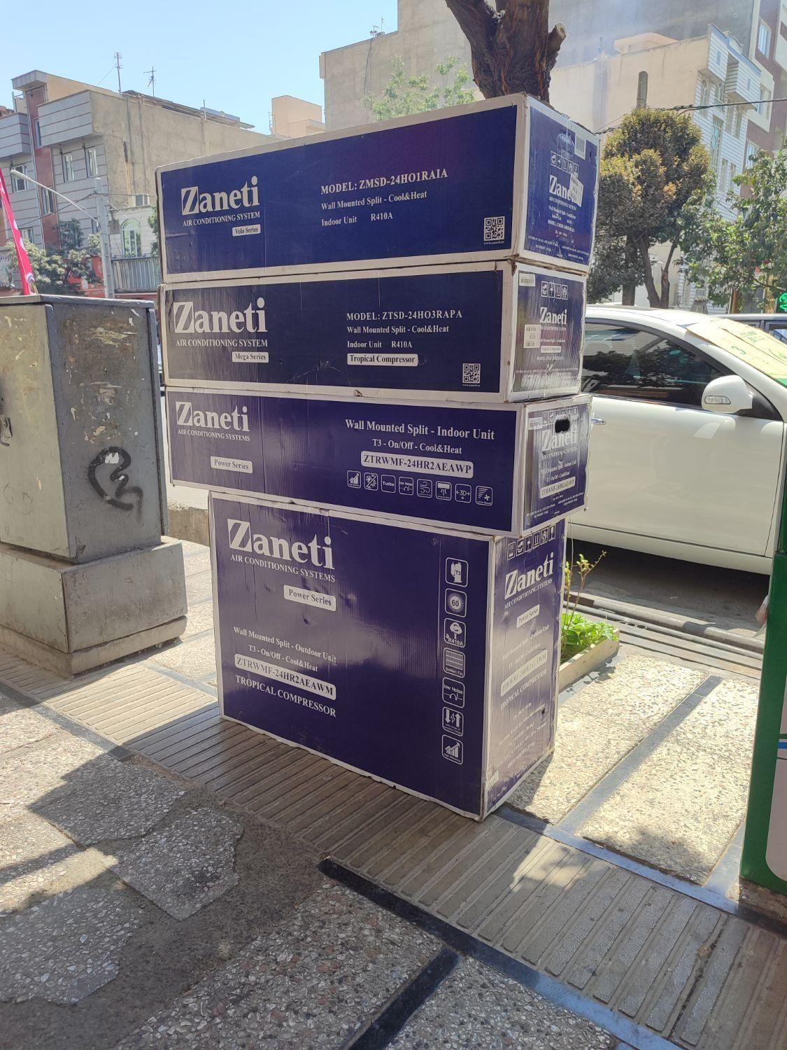 کولر گازی زانتی 18000|کولر گازی و فن‌کوئل|تهران, شهرک شریعتی|دیوار