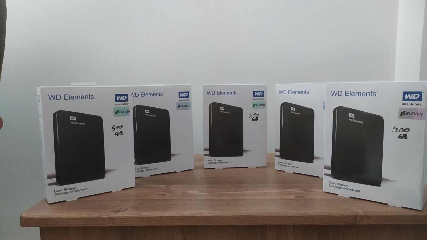 هارد اینترنال و اکسترنال وسترن دیجیتال 500GB و 1TB|قطعات و لوازم جانبی رایانه|هشتگرد, |دیوار