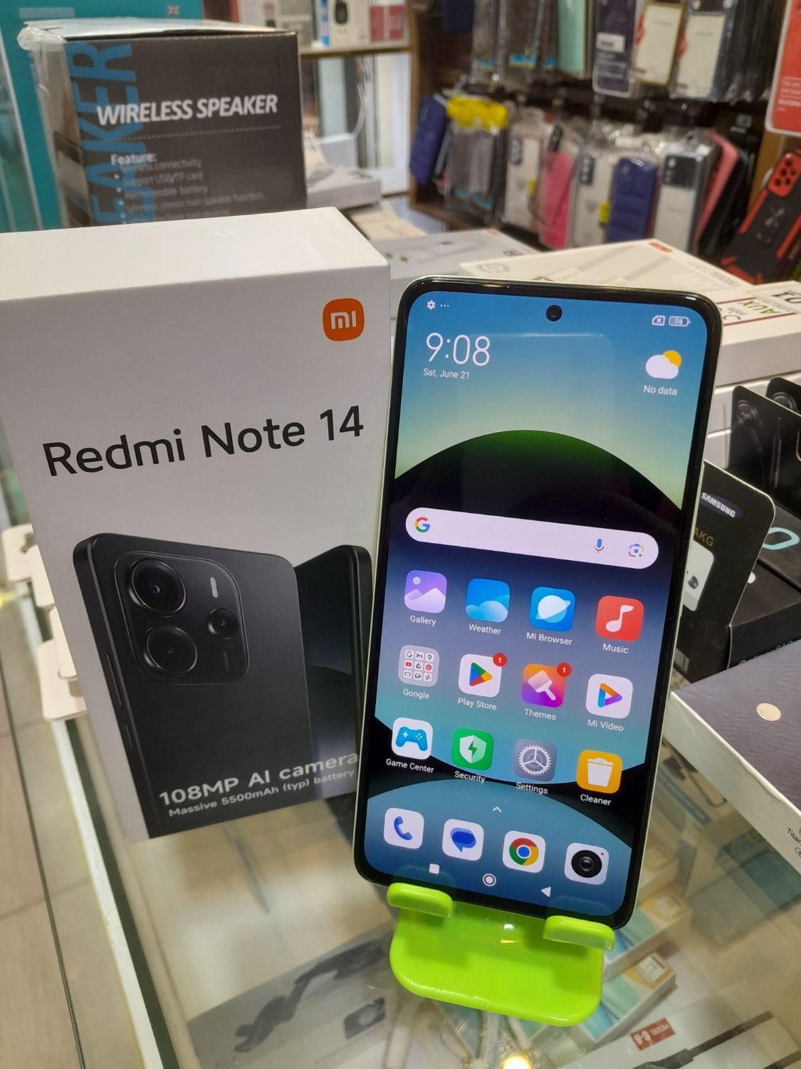 شیائومی Redmi Note 14 با حافظهٔ ۲۵۶ گیگابایت|موبایل|شاهین‌شهر, حافظ جنوبی|دیوار