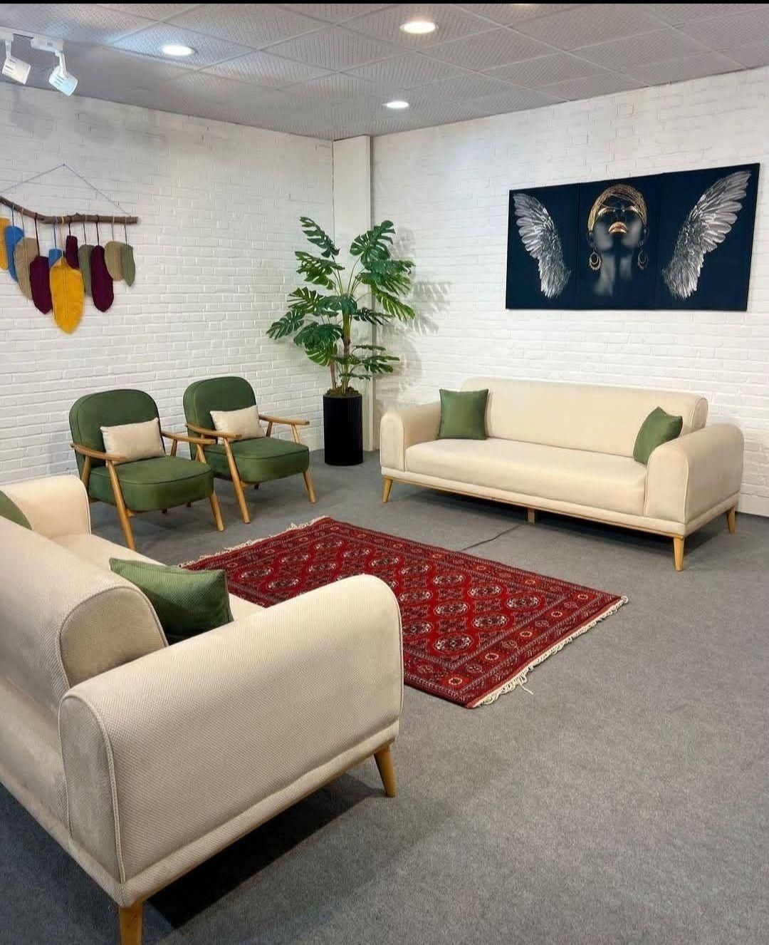 مبل مدل مینیمال ۸نفره|مبلمان خانگی و میز عسلی|سبزوار, امام خمینی (ناوی)|دیوار