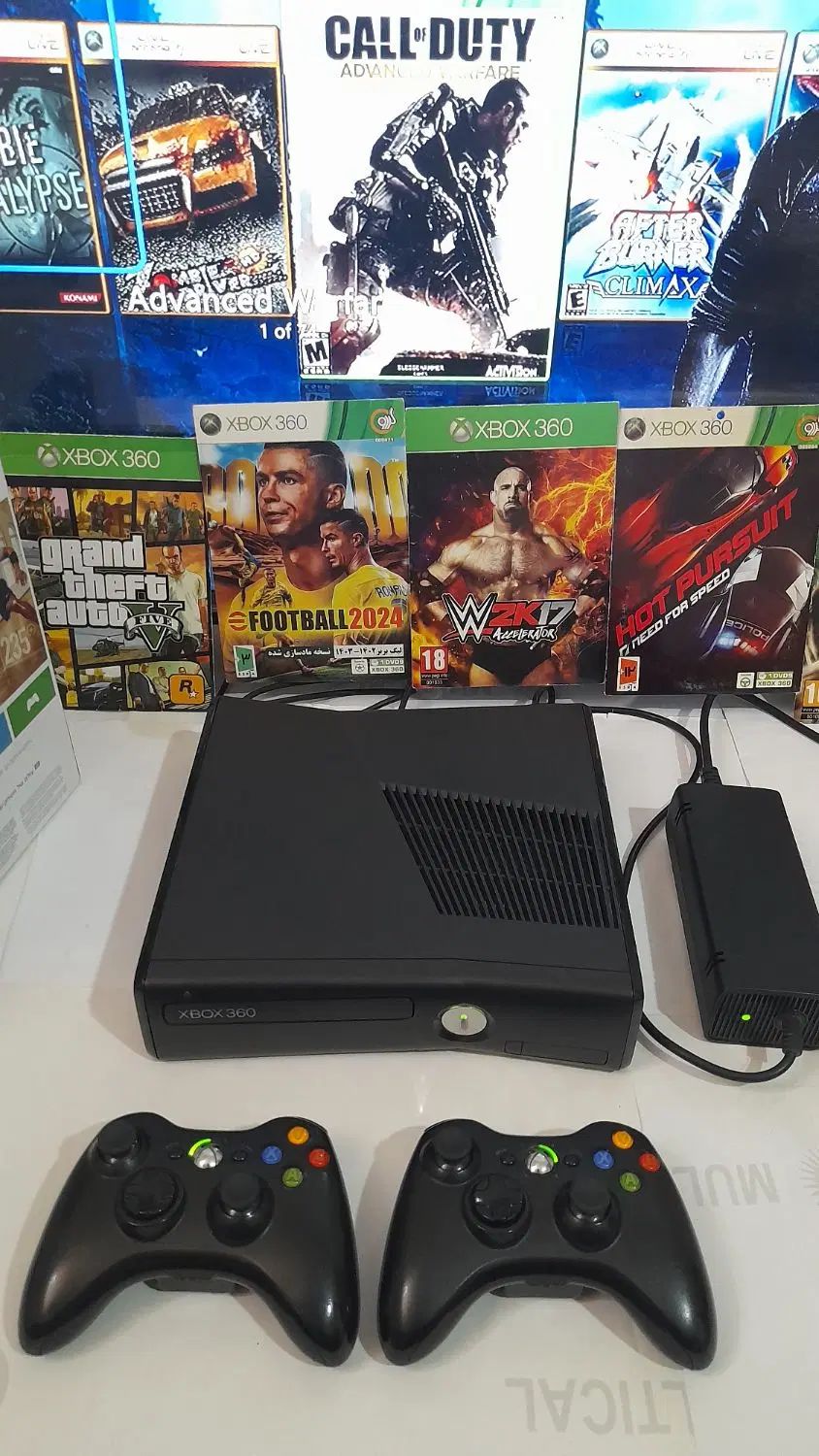 ایکس باکس ۳۶۰ Xbox جیتک و کپیخور فول گیم دو دسته|کنسول، بازی ویدئویی و آنلاین|یاسوج, |دیوار
