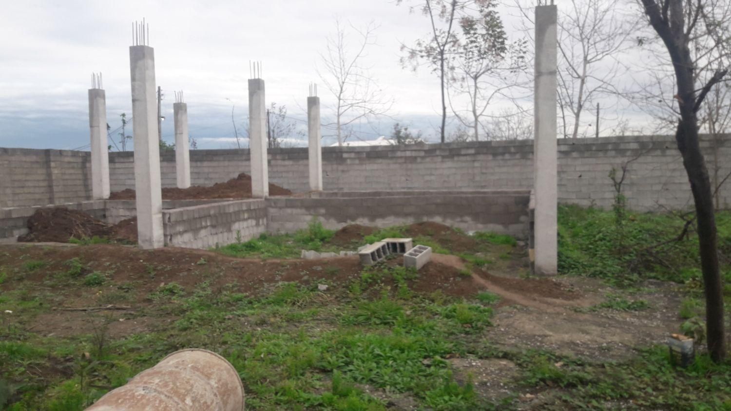 ویلا نیمه ساز دارای مجوز ساخت|فروش خانه و ویلا|شاندرمن, |دیوار