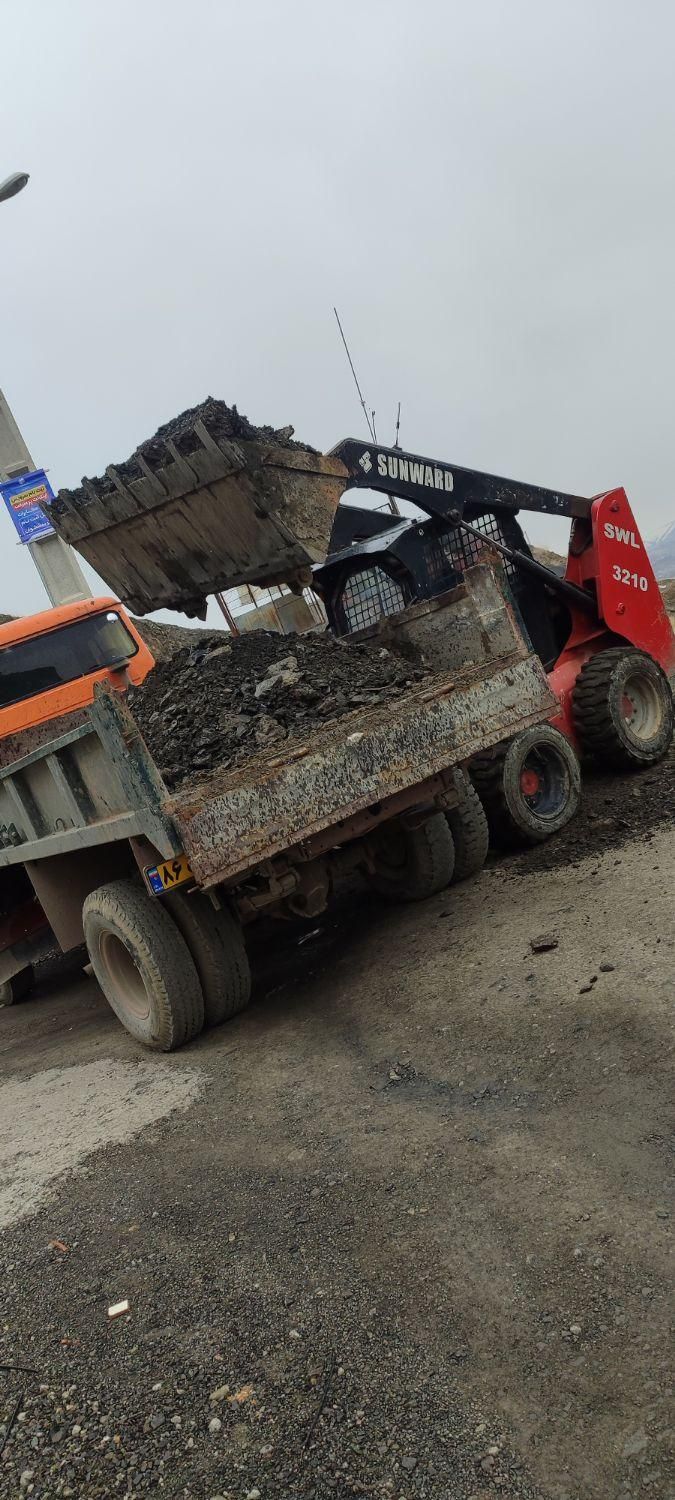 اجاره مینی بیل وبابکت و خاور حیدری|خدمات حمل و نقل|سنندج, |دیوار