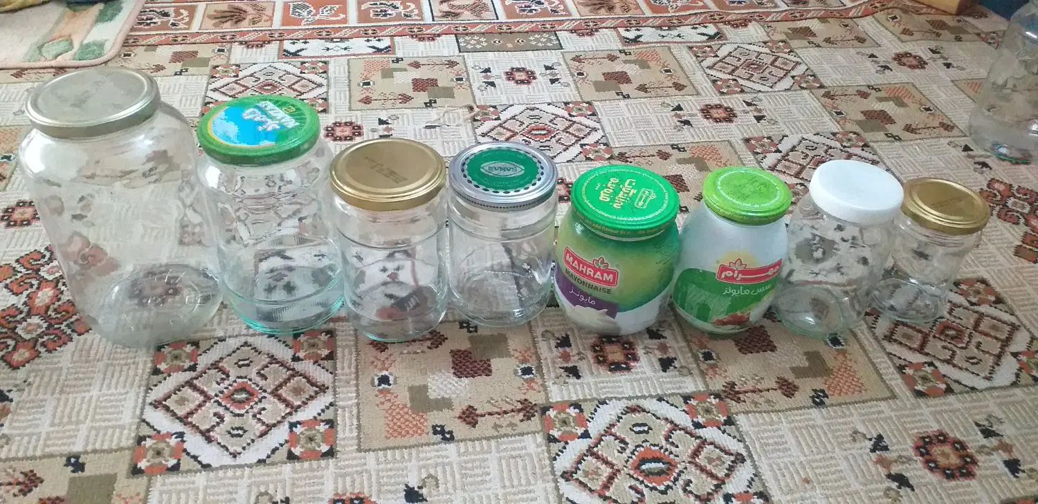 شیشه رب.ترشی.مربا.خیارشور|ظروف نگهدارنده، پلاستیکی، یک‌بارمصرف|اصفهان, پروین|دیوار