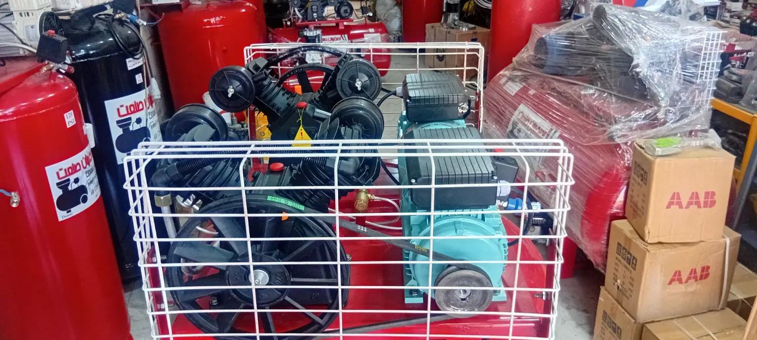 کمپرسور باد 500 تکفاز چهار سیلندر یک سال گارانتی|ماشین‌آلات صنعتی|اصفهان, آفاران|دیوار