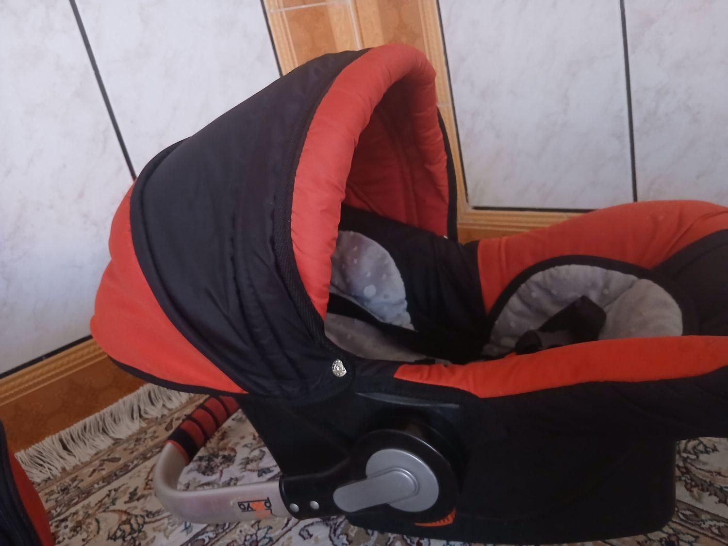 ست کیف وکریر نوزاد و پشتی برای شیر دهی|اسباب و اثاث بچه|فلاورجان, |دیوار