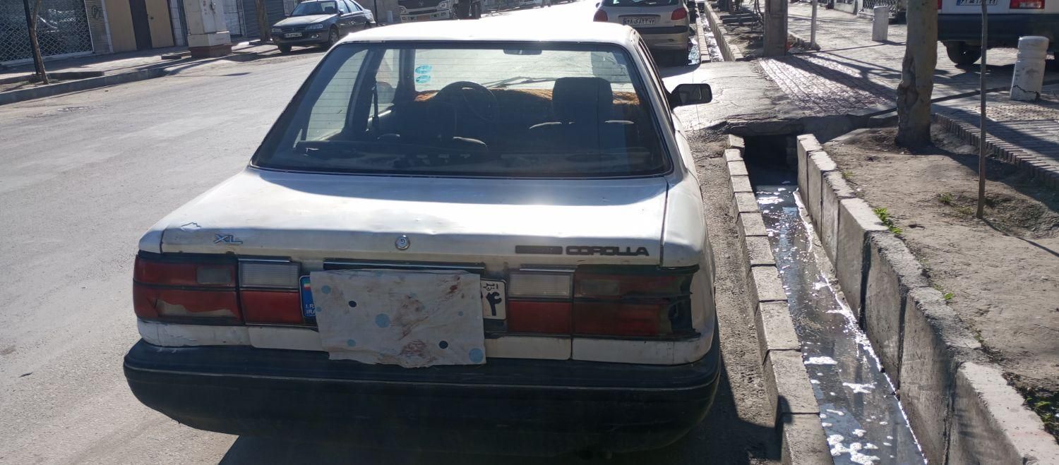 تویوتا کرولاسفید مدل ۱۹۹۱ معاوضه با ژنراتور جوش|خودرو سواری و وانت|مشهد, فرودگاه|دیوار