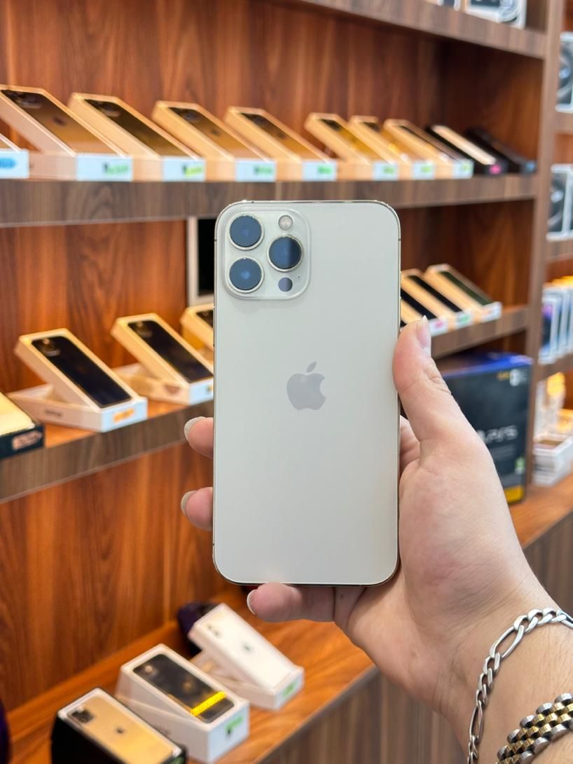 آیفون ۱۳ پرومکس طلایی - iPhone 13 ProMax 256 LL/A|موبایل|تهران, امانیه|دیوار