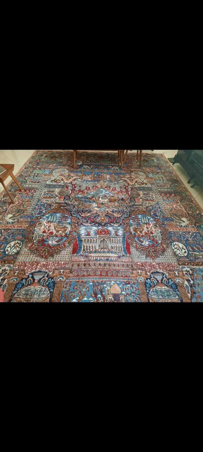 یک تخته فرش ۱۲ متری دستبافت کاشمر|فرش|تهران, سلیمانی|دیوار