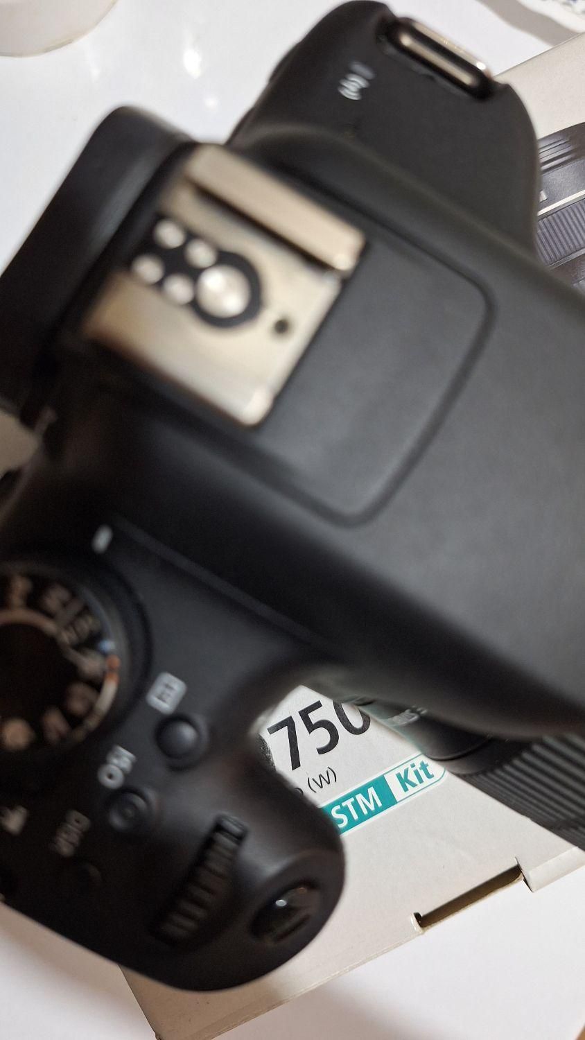 دوربین عکاسی و فیلمبرداری canon 750d|دوربین عکاسی و فیلم‌برداری|تهران, آجودانیه|دیوار