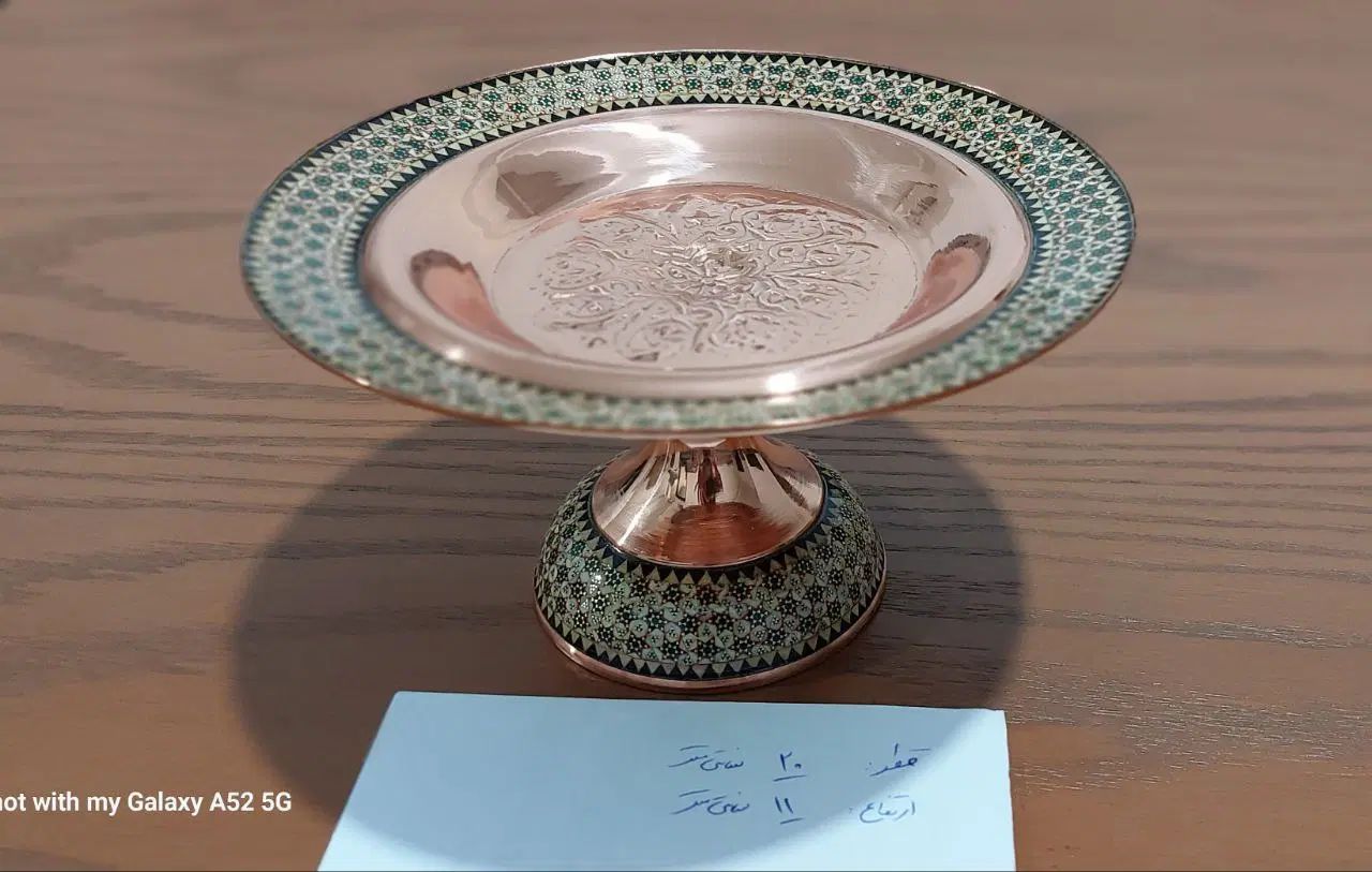 سنگاب مس خاتم کاری|صنایع دستی و سایر لوازم تزئینی|کرج, حسین‌آباد|دیوار