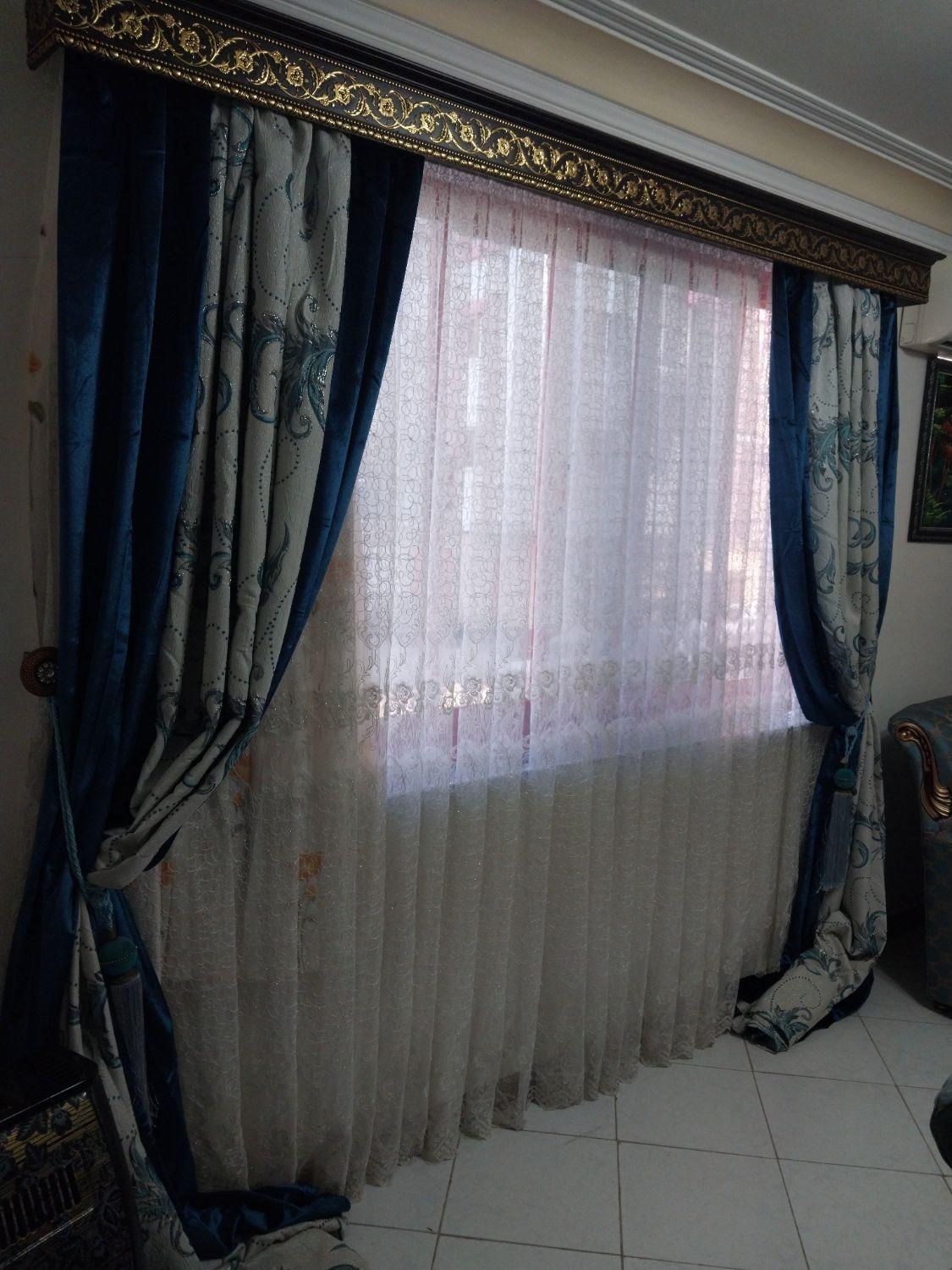 پرده پذیرایی|پرده، رانر، رومیزی|رشت, استقامت ۱|دیوار