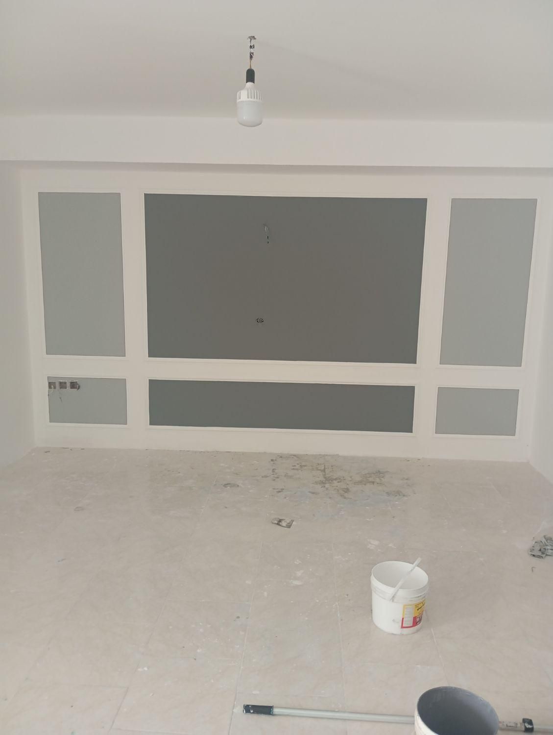 نقاش نقاشی رنگ آمیزی خورده کاری پذیرفته می شود|خدمات پیشه و مهارت|کرج, گلشهر|دیوار