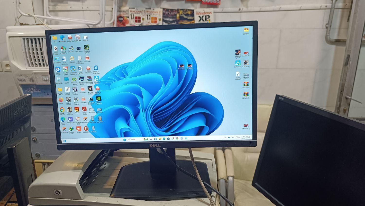 مانیتور ۲۲ اینچ ال ای دی IPS مارک دل|قطعات و لوازم جانبی رایانه|ارومیه, |دیوار
