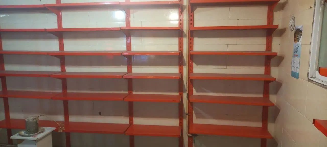قفسه دیواری مغازه|کتابخانه، شلف، قفسه‌های دیواری|رشت, حمیدیان|دیوار