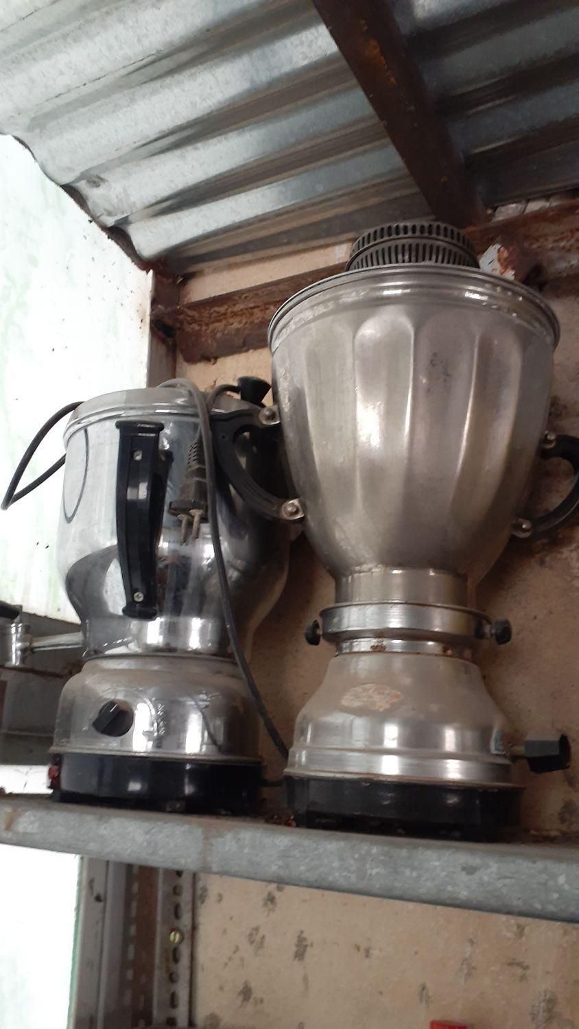 ۲ عدد سماور برقی و گازی سالم و به شرط|سماور، چایساز، قهوهساز|قیدار, |دیوار