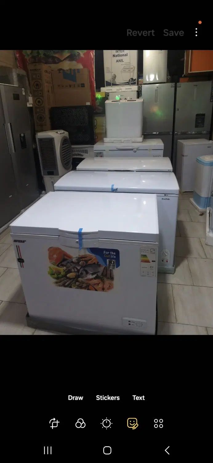 فریزر صندوقی تکنوهوس ۲ درب شیشه و بلوکی j680|یخچال و فریزر|مشهد, تلگرد|دیوار