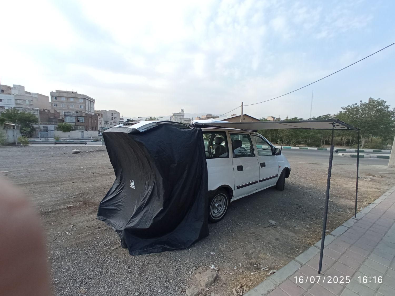 ون کاروان سایپا ۸۶ انژکتور کولربخاری درجا کمپر|خودرو سواری و وانت|تهران, افسریه شمالی|دیوار
