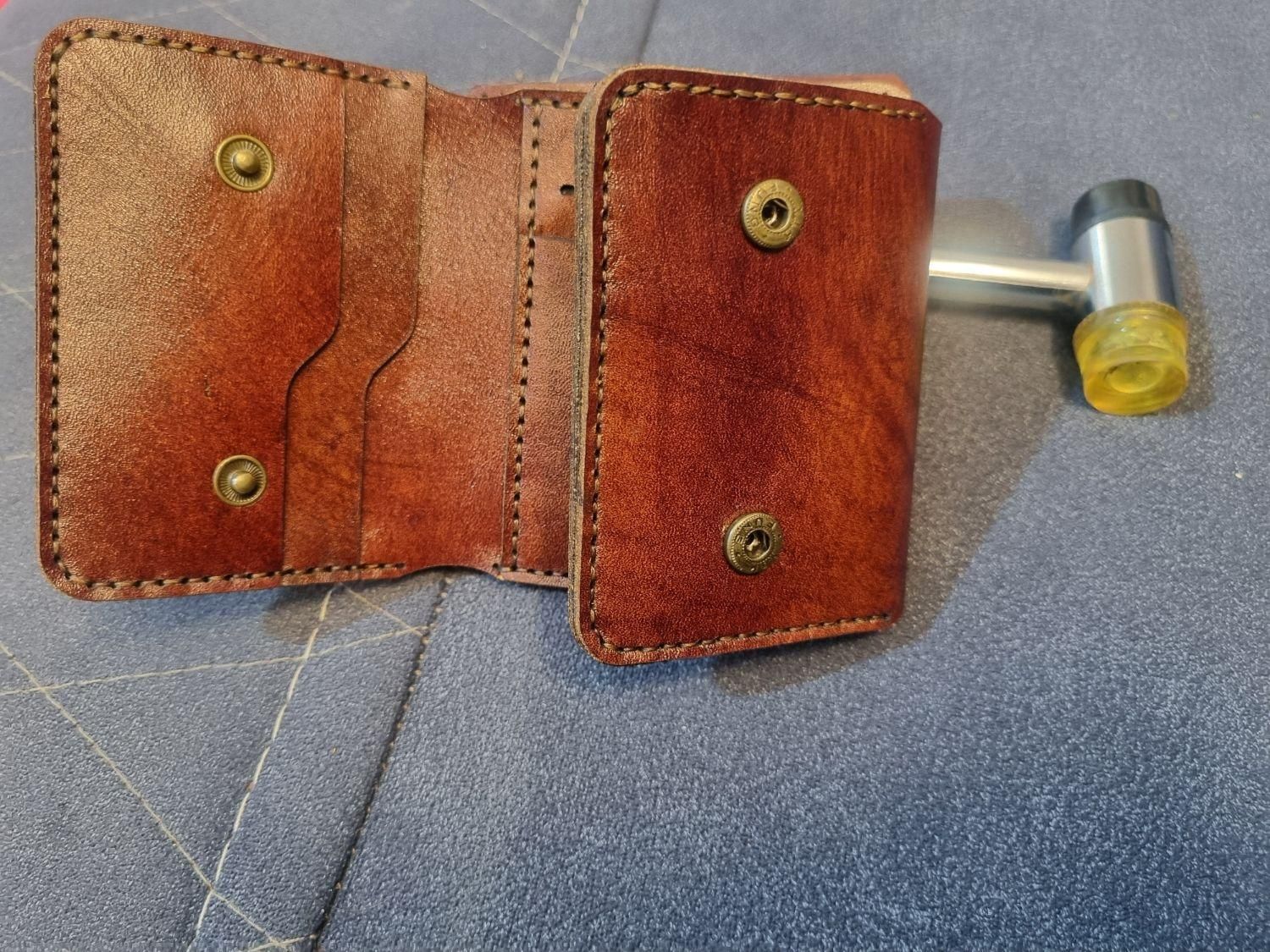 دو عدد کیف پول چرم اصل گاوی|کیف، کفش، کمربند|شیراز, وحدت|دیوار