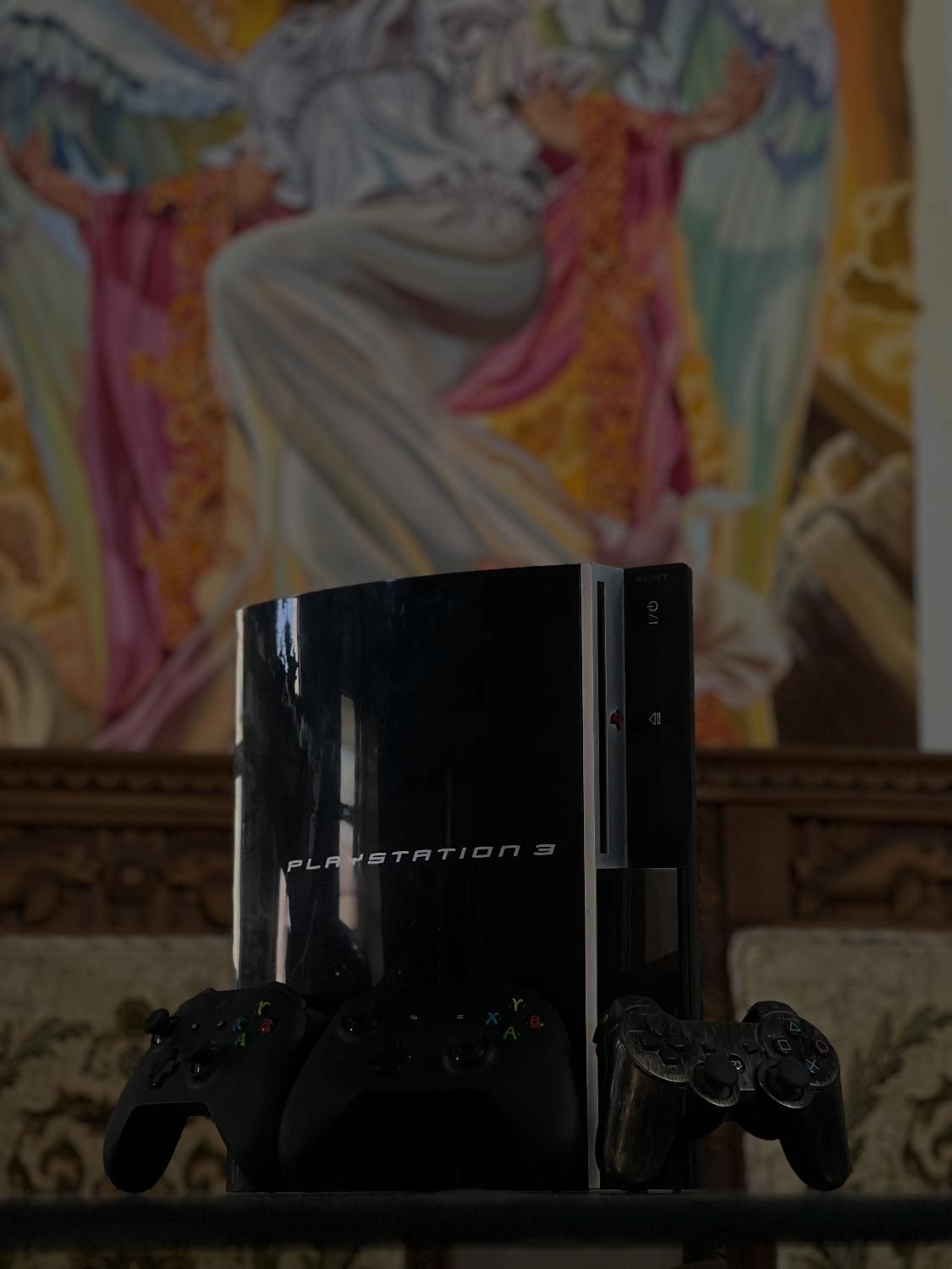 کنسول بازی Ps3 دارای ۳ دسته|کنسول، بازی ویدئویی و آنلاین|اصفهان, شهرک کاوه|دیوار