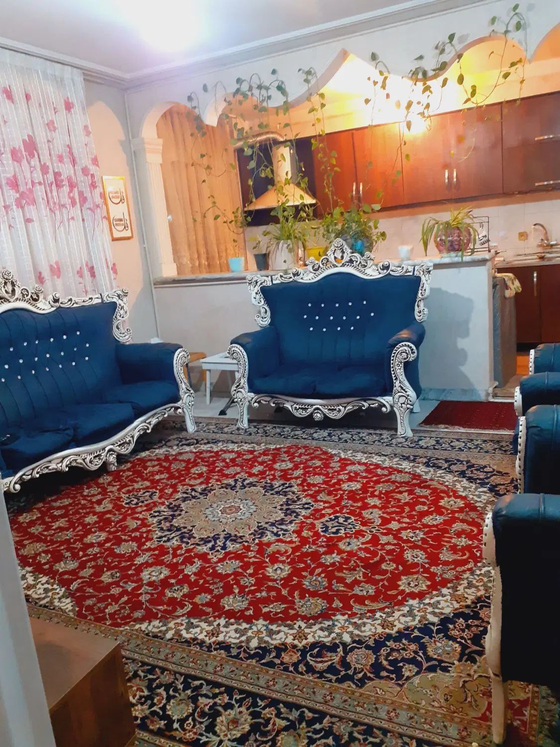 مبلمان استیل هفت نفره|مبلمان خانگی و میز عسلی|کرج, کوی کارمندان جنوبی|دیوار