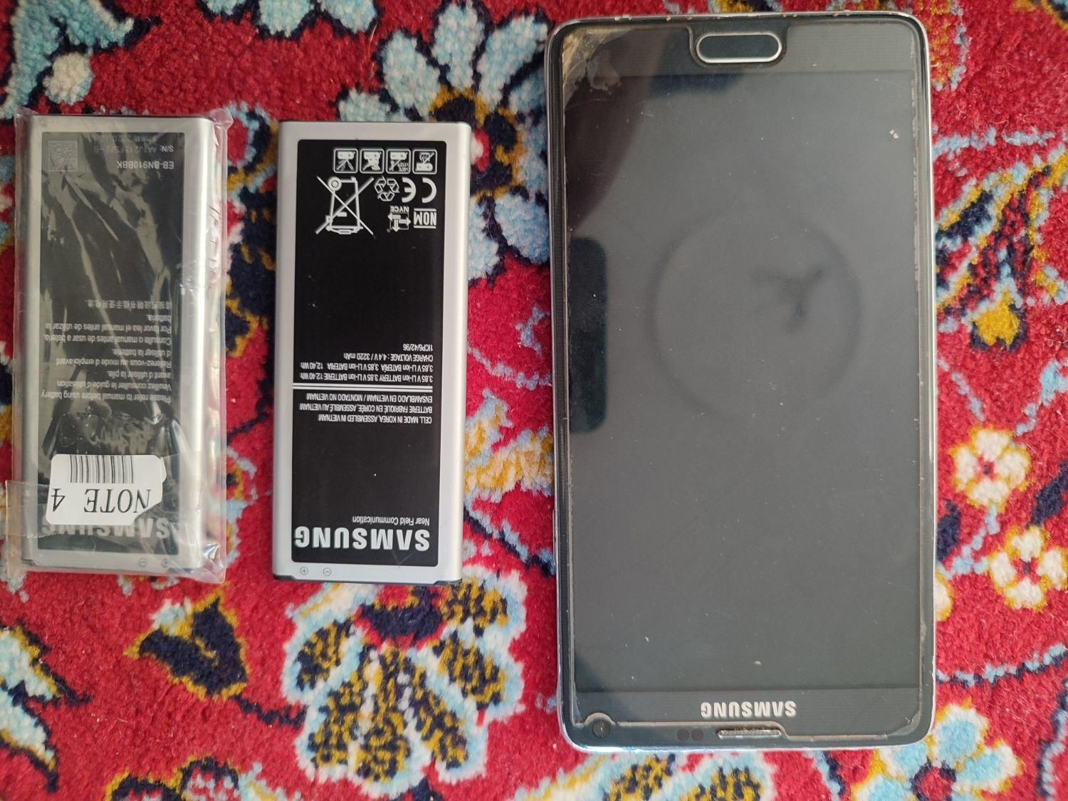 سامسونگ Galaxy Note 4 با حافظهٔ ۳۲ گیگابایت|موبایل|تهران, دولتخواه جنوبی|دیوار