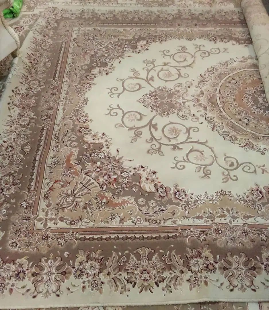 ۲ تخته فرش ۹متری سورمه ای  و ۱ تخته فرش ۹ متری کرم|فرش|تهران, علی‌آباد|دیوار