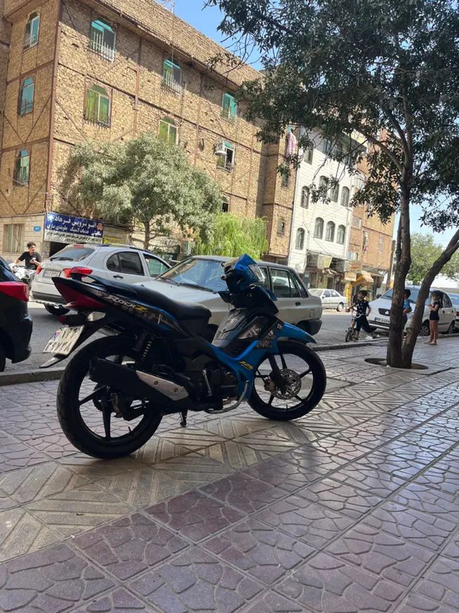 Tvs راکز مدل ۹۵|موتورسیکلت|تهران, شهرک شریعتی|دیوار