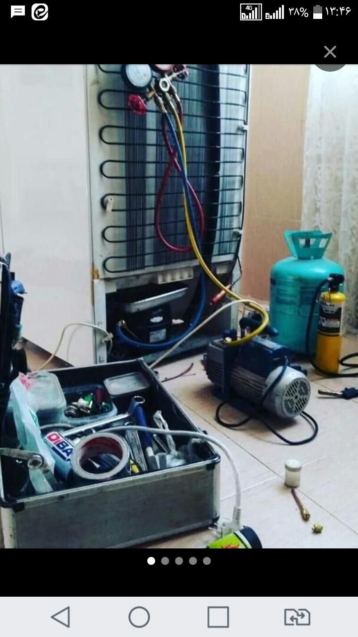 تعمیرات یخچال کولرگازی داکت سایدابسردکن چیلرسردخان|خدمات پیشه و مهارت|قم, نیروگاه|دیوار