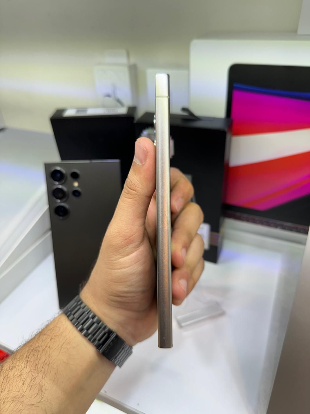 Samsung S24 ultra 256 GB فوق اقتصادی در حد اکبند|موبایل|کرج, کوی امامیه|دیوار