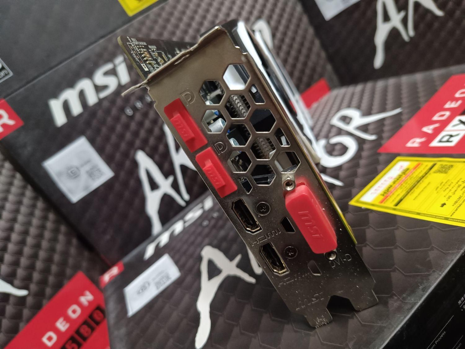 کارت گرافیک ام اس آی MSI RX 580  OC ARMOR 8G|قطعات و لوازم جانبی رایانه|زاهدان, |دیوار
