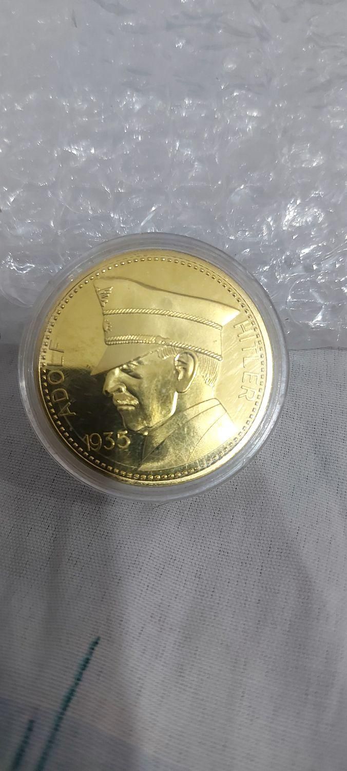 دوعدد سکه شاهی آب طلا فروشی|بدلیجات|رفسنجان, |دیوار