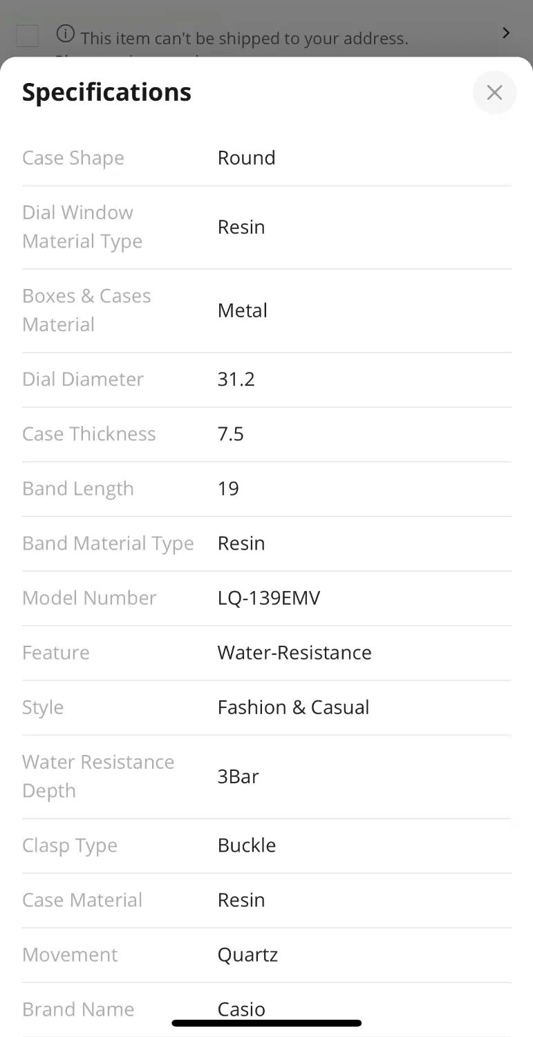 ساعت انالوگ casio|ساعت|اصفهان, سپاهان‌شهر|دیوار