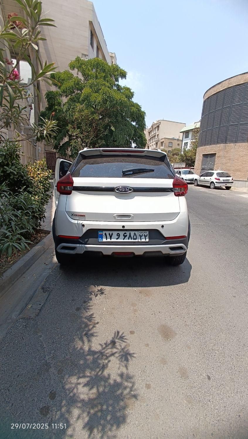 ام‌وی‌ام X22 Pro IE/مدل ۱۴۰۲/اقساط/تحویل فوری|خودرو سواری و وانت|تهران, جنت‌آباد جنوبی|دیوار