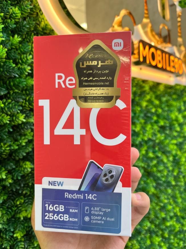 شیائومی ردمی ۱۴ سی Redmi 14C با حافظه ۲۵۶ گیگ رم ۸|موبایل|تبریز, |دیوار